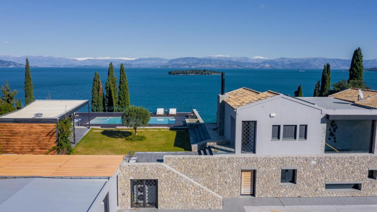 Villa Blueline Alykes Potamou Bagian luar foto