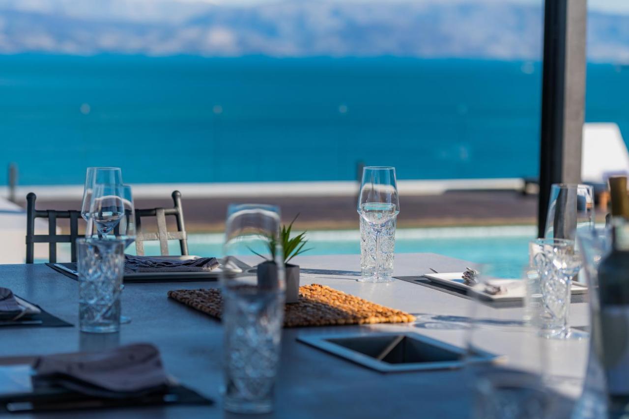 Villa Blueline Alykes Potamou Bagian luar foto