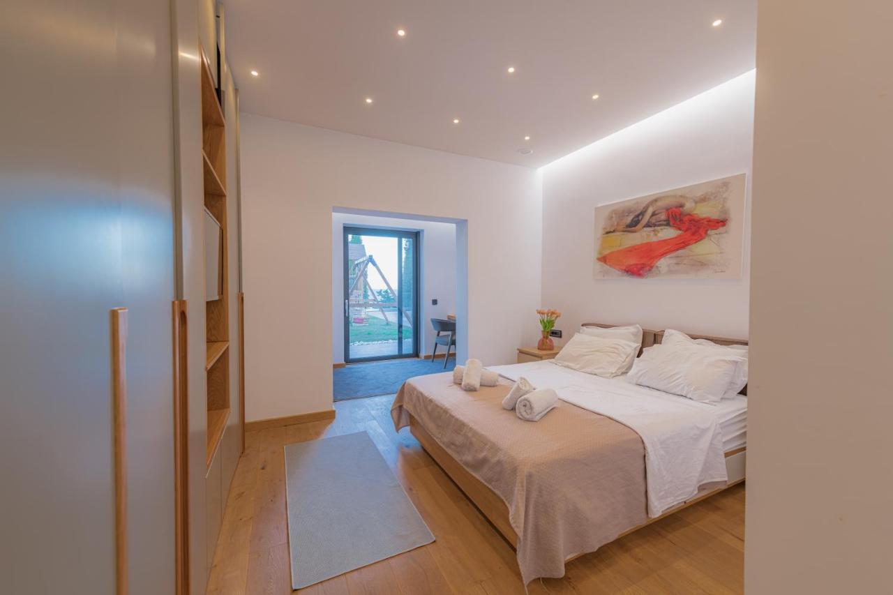 Villa Blueline Alykes Potamou Bagian luar foto