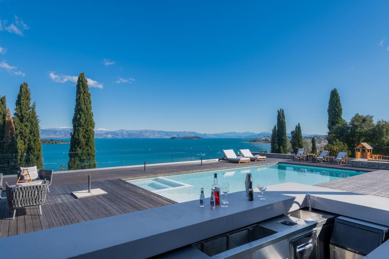 Villa Blueline Alykes Potamou Bagian luar foto