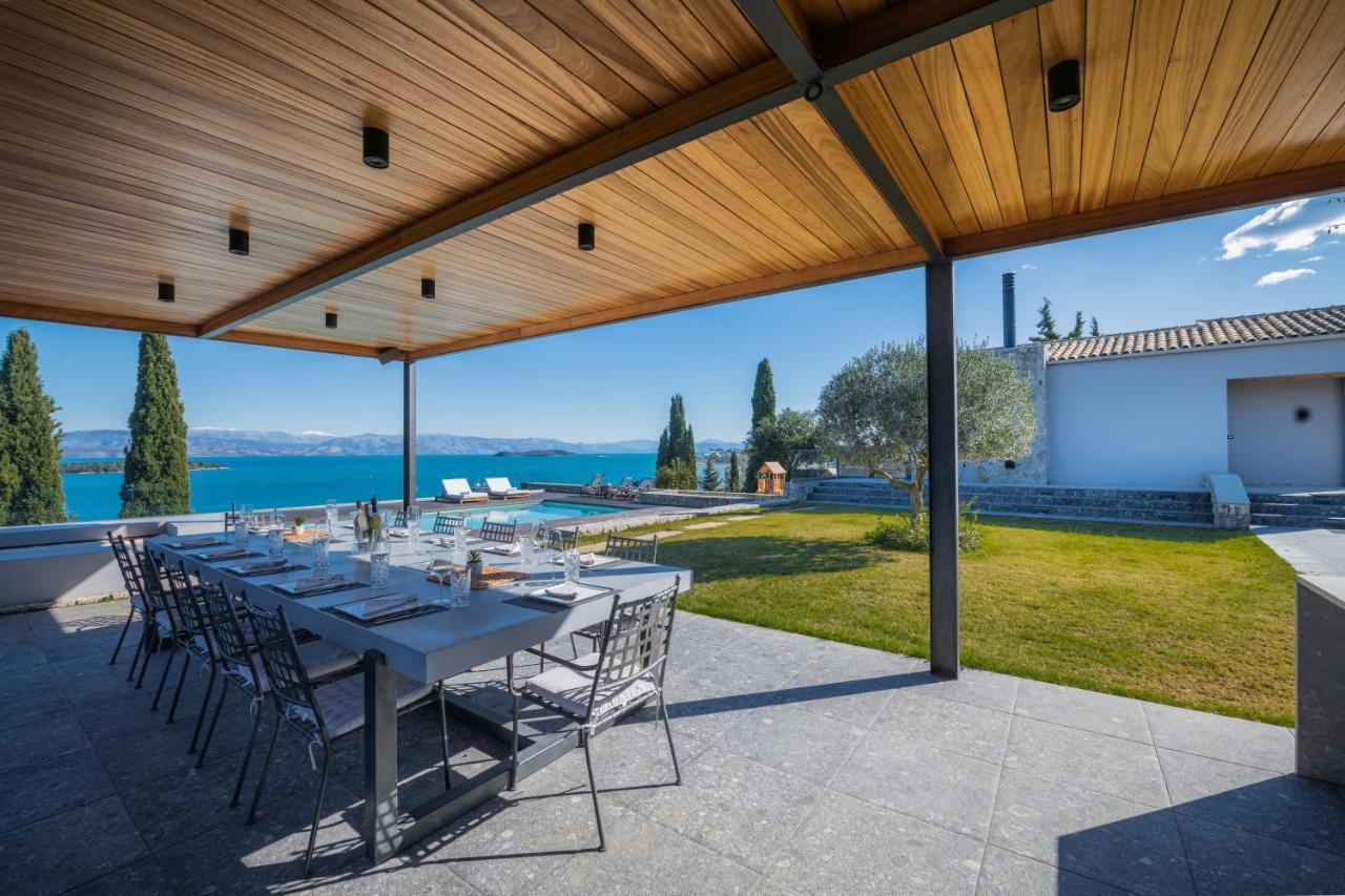 Villa Blueline Alykes Potamou Bagian luar foto